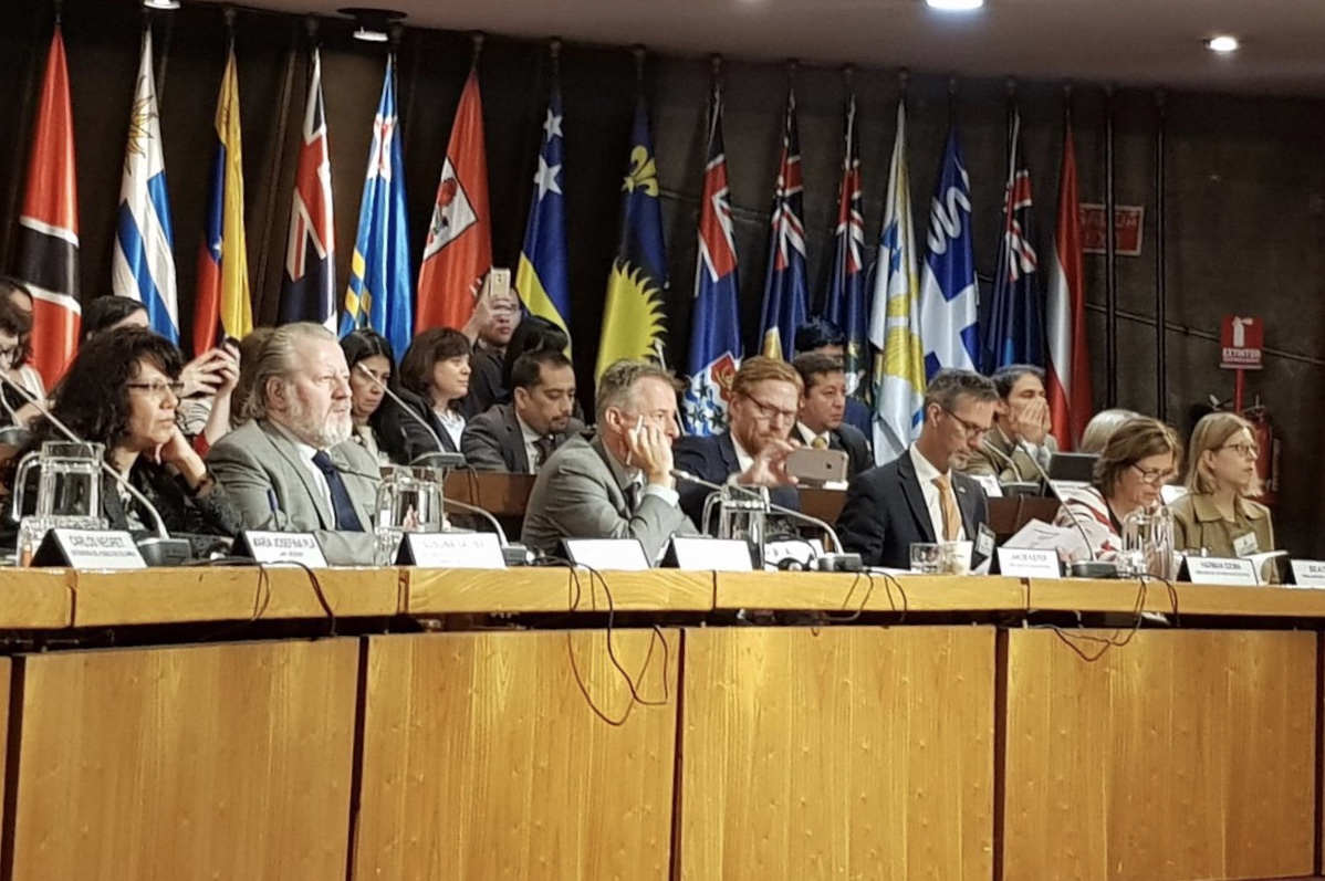 La Defensoría del Pueblo de la Nación participa en Chile en la Tercera Consulta Regional sobre Empresas y DDHH 