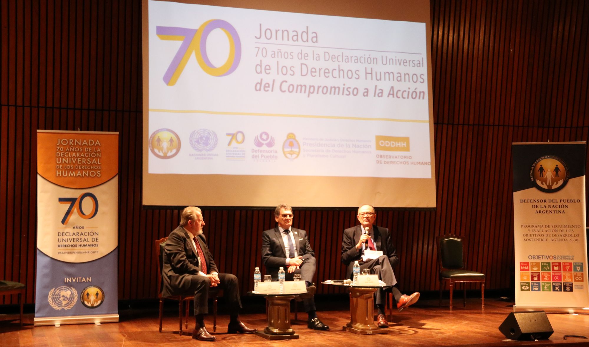 Se llevó a cabo la Jornada en Conmemoración de los 70 Años de la Declaración Universal de los Derechos Humanos